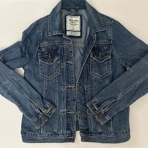 Abercrombie & Fitch Classic Blue Denim Jacket